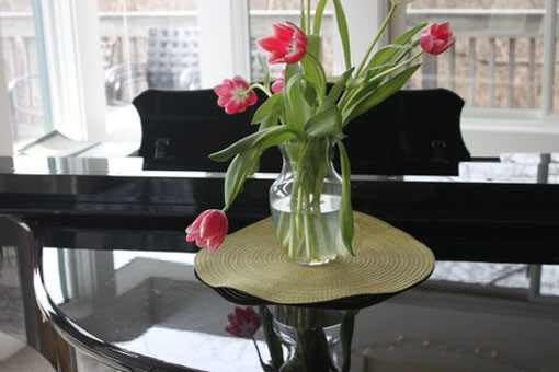 Temenos in the spring